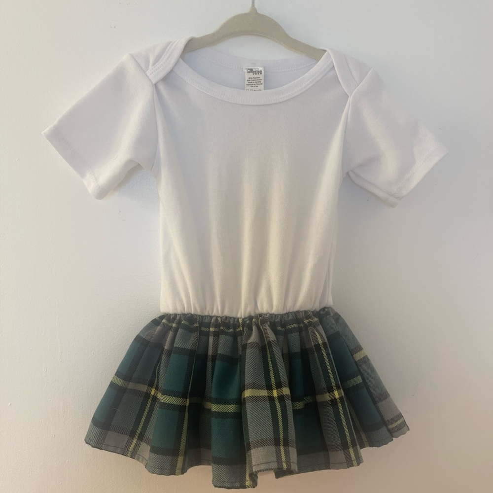 Tartan Tots 12-18 Month Kilted Onesie